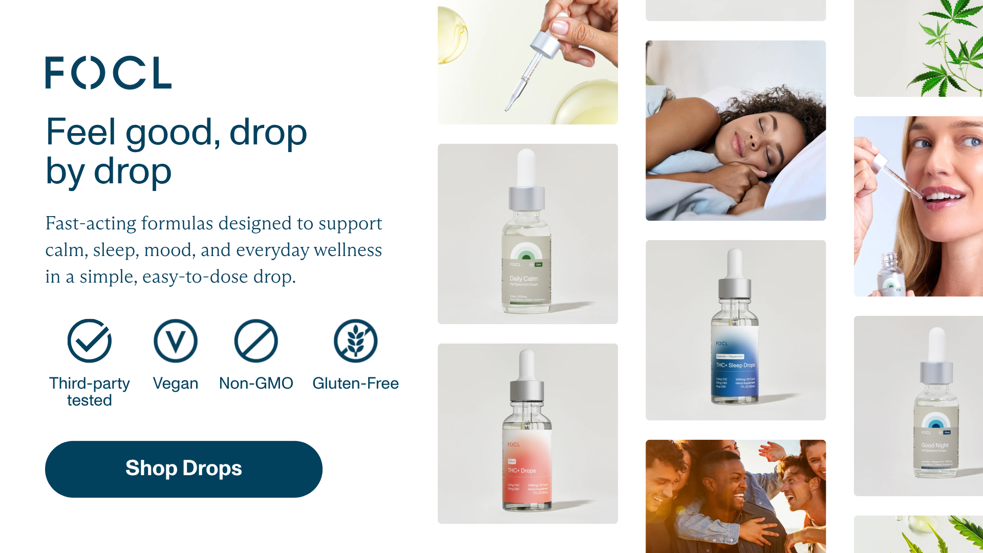 Feel Good, Drop by Drop: Shop Drops